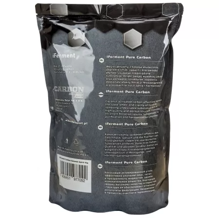 Węgiel aktywny IFERMENT Coconut Spirit srebrny 1kg